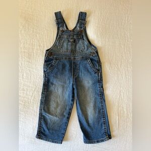 Oshkosh B’gosh Denim Overalls 2T